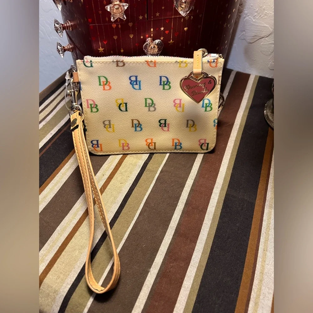Dooney & Bourke Multicolor Wristlet